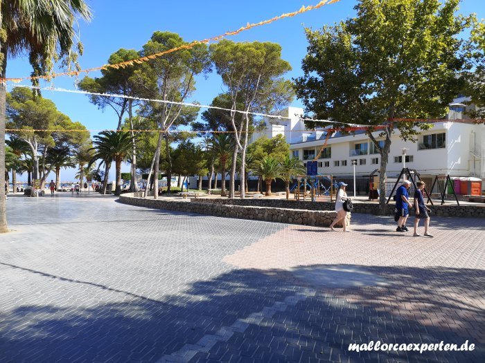 Spielplatz am Strand Palma Nova
