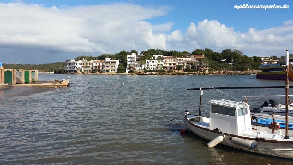 Fischerhäuser in Portopetro Mallorca