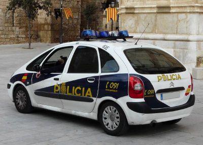 Polizeiauto auf Mallorca