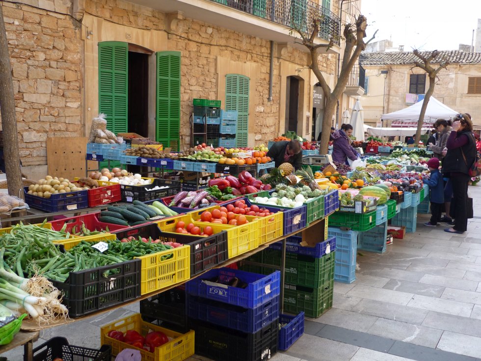 Markt in Santanyi