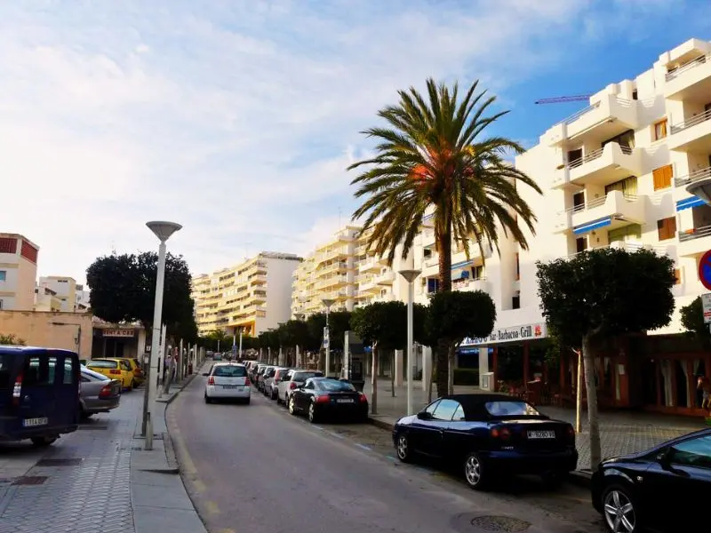 Typische Straße in Santa Ponsa