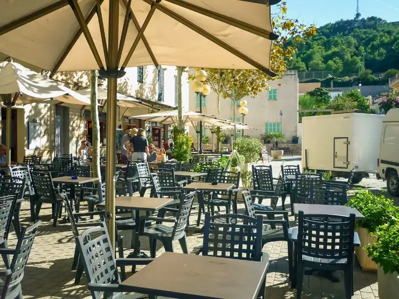 Der Marktplatz in Capdepera