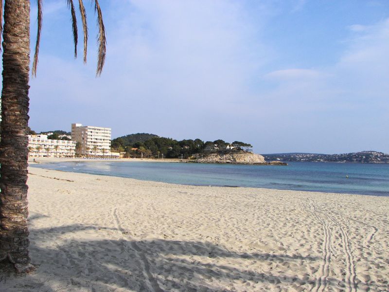 Strand in Paguera und Hotels