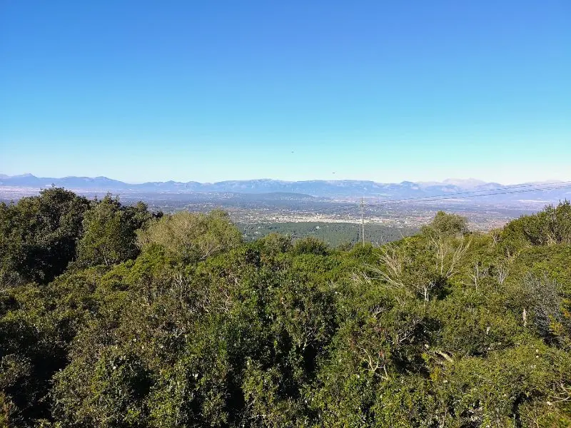 Ausblick vom Kloster Randa Mallorca