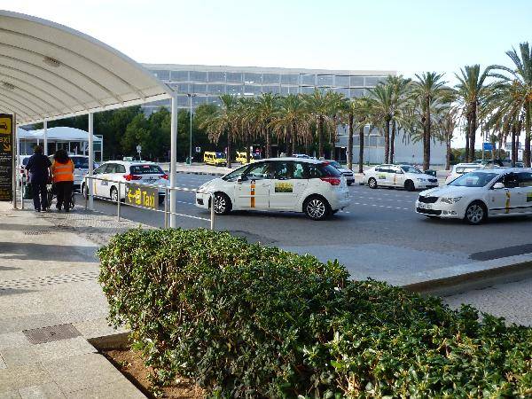 Taxis am Flughafen Palma de Mallorca