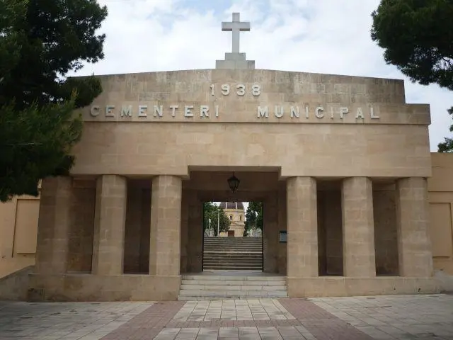 Eingang Zentralfriedhof in Palma