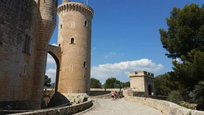 Turm im Castell Bellver