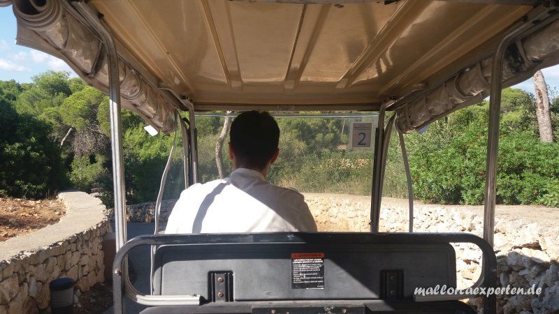 Buggy zum Wellnessbereich