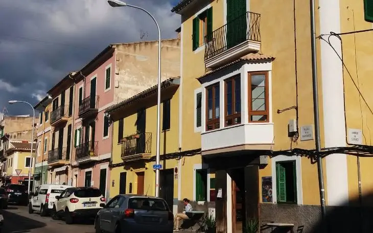 Häuser in Santa Catalina in Palma