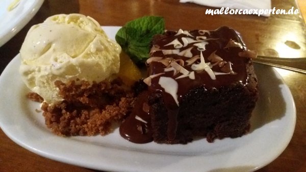 Bar Espana Schokokuchen