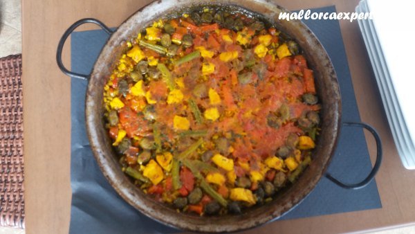 Paella im Es Racó de Sa Ràpita