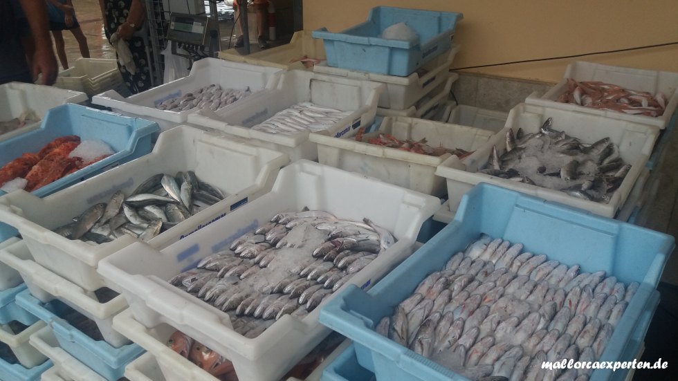 Fischverkauf in Cala Figuera
