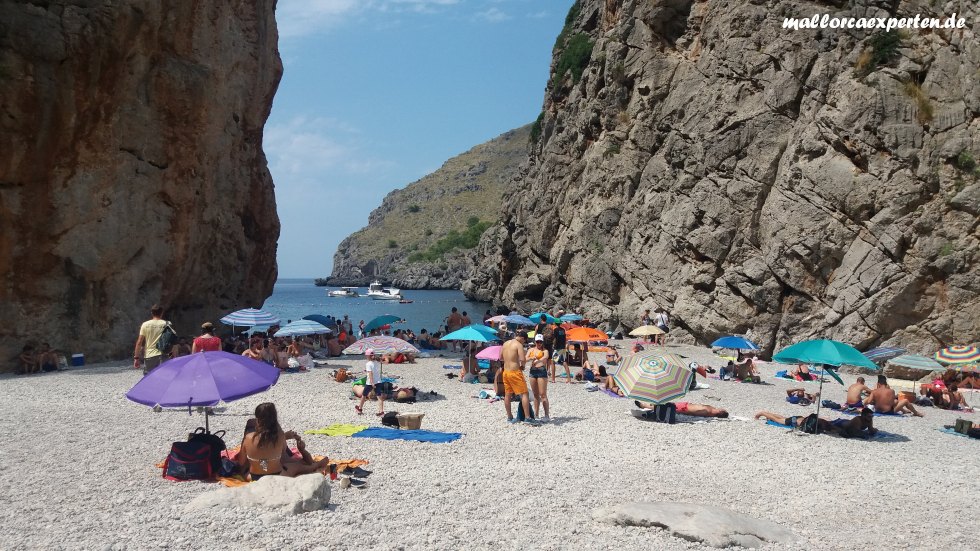 Strand am Torrent de Pareis