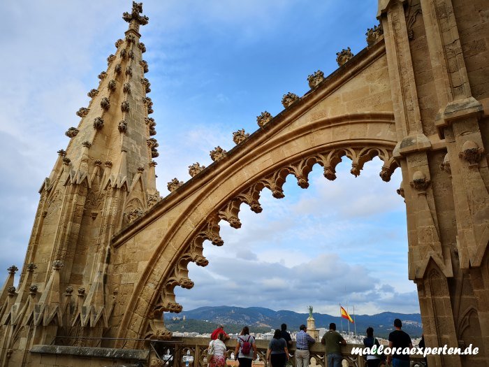 Aussicht Kathedrale Palma de Mallorca