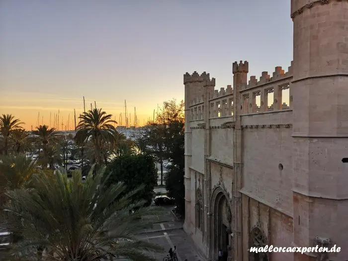 Palma de Mallorca Sonnuntergang