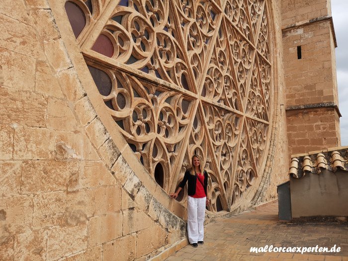 Rosettenfenster Kathedrale Palma de Mallorca