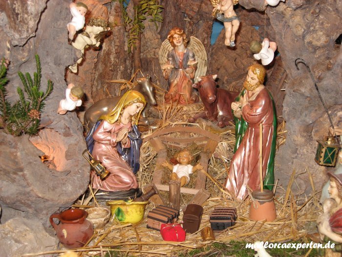 Weihnachtskrippe Mallorca