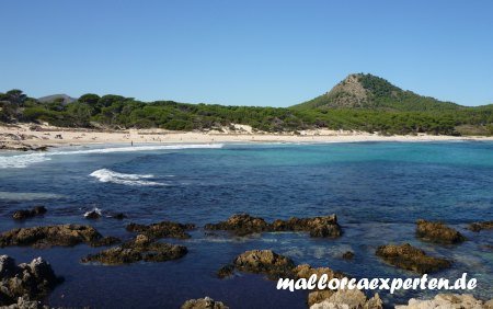 großer Strand in Cala Ratjada