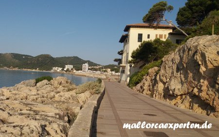 Hinterm Hafen in Cala Ratjada