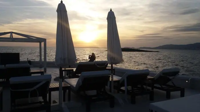 Sonnenuntergang im Puro Beach Palma