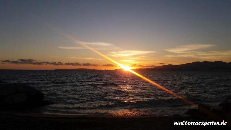 Sonnenuntergang Palma de Mallorca