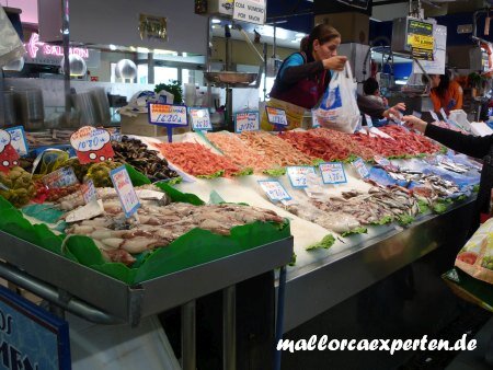 Markthalle Palma de Mallorca Fisch