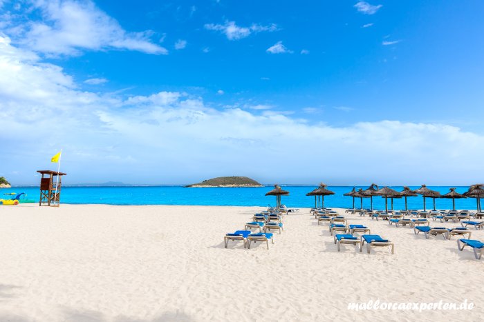 Strand in Magaluf Mallorca