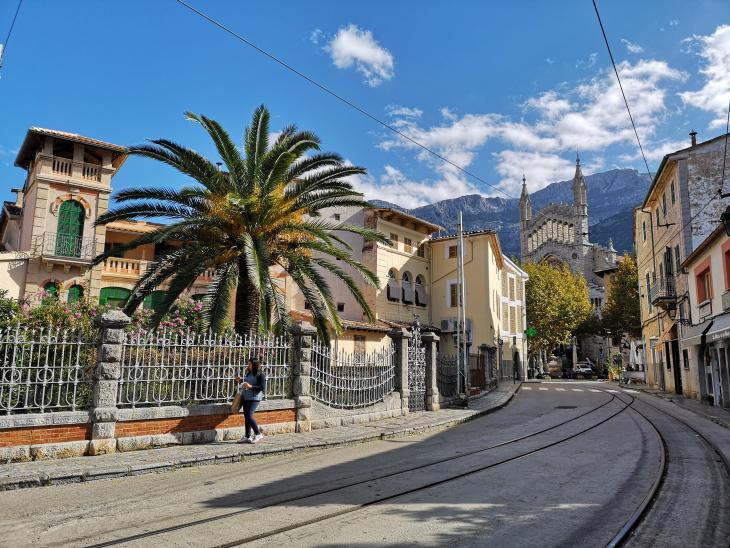 Soller auf Mallorca Zentrum