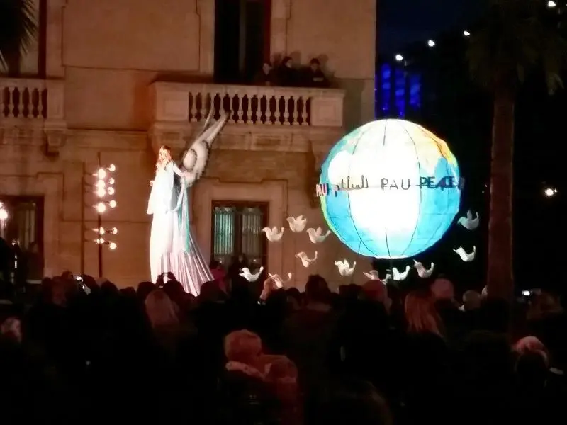 Umzug der heiligen drei Könige in Palma