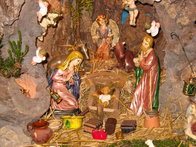 Weihnachtskrippe auf Mallorca