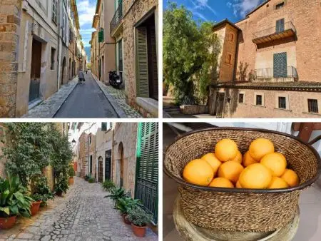 Soller Stadtführung - Gassen - Orangen