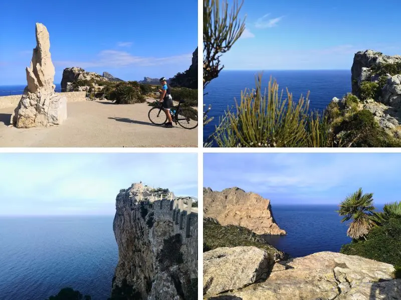Aussichtspunkt Mirador Es Colomer auf der Halbinsel Formentor