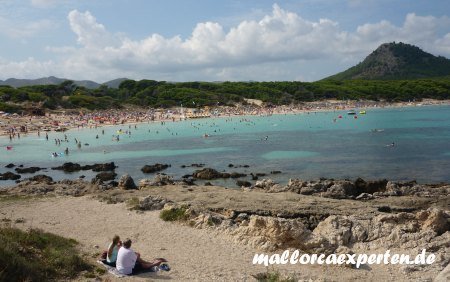 Strand in Cala Ratjada Sommer