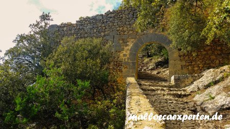 Castell Alaro Treppen