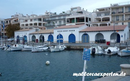 Fischerhütten in Cala Ratjada